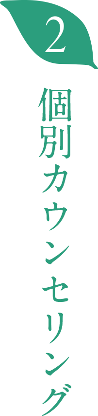 個別カウンセリング